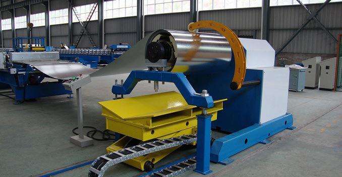 Hydraulic uncoiler